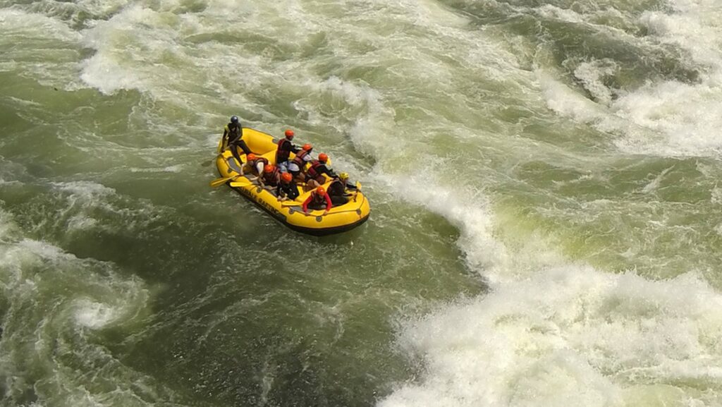 Nile River Rafting Itanda.