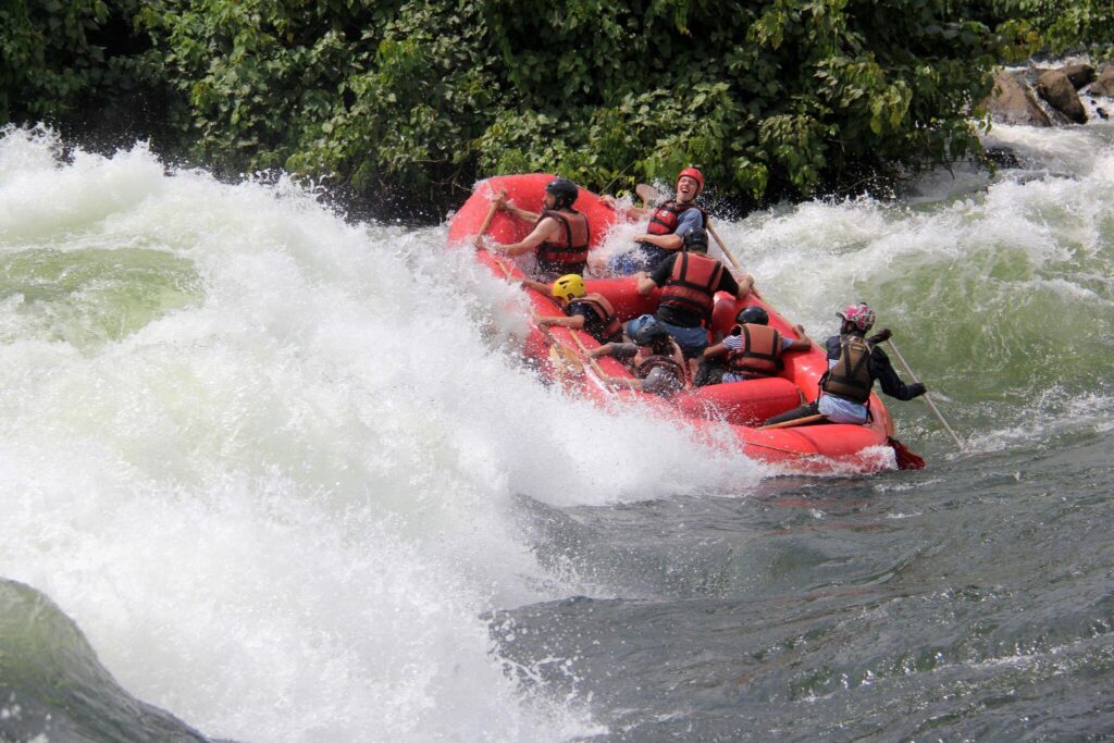White Water Rafting in Uganda
